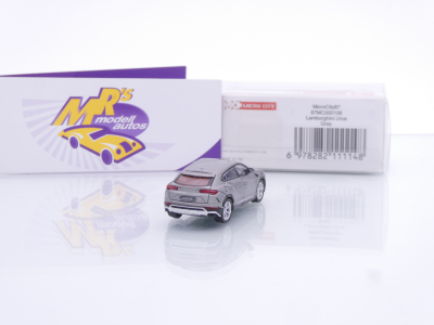 Preview: Micro City Herpa 87MC000108 # Lamborghini Urus Baujahr 2018 " Grigio Chiaro " 1:87