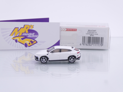 Preview: Micro City Herpa 87MC000110 # Lamborghini Urus Baujahr 2018 " Bianco Asopo " 1:87