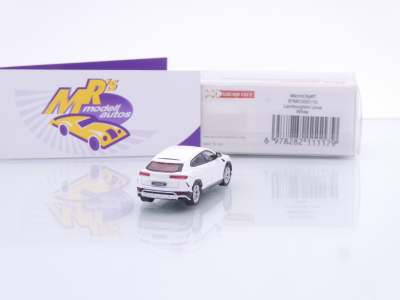 Preview: Micro City Herpa 87MC000110 # Lamborghini Urus Baujahr 2018 " Bianco Asopo " 1:87
