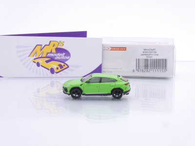 Preview: Micro City Herpa 87MC000109 # Lamborghini Urus Baujahr 2018 " Verde Veleno " 1:87