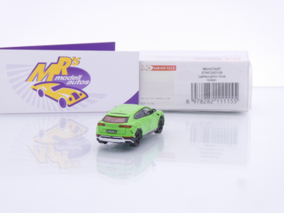 Preview: Micro City Herpa 87MC000109 # Lamborghini Urus Baujahr 2018 " Verde Veleno " 1:87