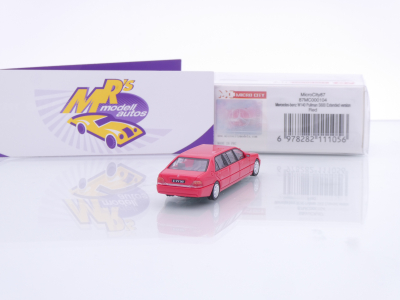 Preview: Micro City Herpa 87MC000104 # Mercedes-Benz Pullman S600 W140 Baujahr 1995 " rot " 1:87