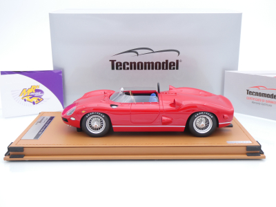 Preview: Tecnomodel TM18-310A # Ferrari 330P Press Verison 1965 " Rosso Corsa " 1:18