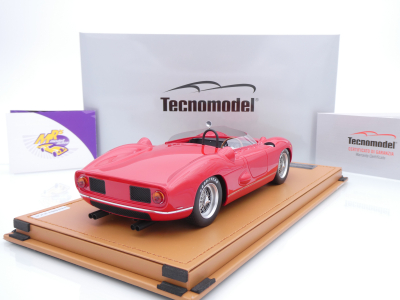 Preview: Tecnomodel TM18-310A # Ferrari 330P Press Verison 1965 " Rosso Corsa " 1:18