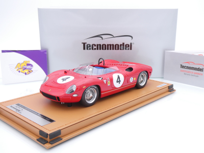 Tecnomodel TM18-310D # Ferrari 330P #4 Kanada GP Mosport 1964 " Pedro Rodriguez " 1:18