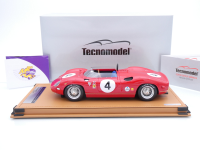 Preview: Tecnomodel TM18-310D # Ferrari 330P #4 Kanada GP Mosport 1964 " Pedro Rodriguez " 1:18