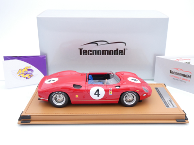 Preview: Tecnomodel TM18-310D # Ferrari 330P #4 Kanada GP Mosport 1964 " Pedro Rodriguez " 1:18