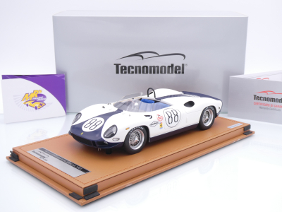 Tecnomodel TM18-310C # Ferrari 330P #88 2000km Daytona 1965 " David Piper - NART " 1:18