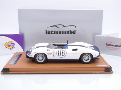 Preview: Tecnomodel TM18-310C # Ferrari 330P #88 2000km Daytona 1965 " David Piper - NART " 1:18