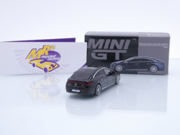 Preview: TSM MINI GT MGT00694-L # Mercedes-Benz EQS 580 4MATIC LHD " schwarzmetallic " 1:64
