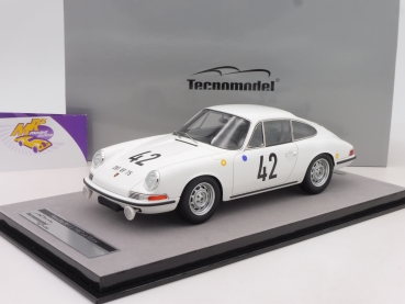 Tecnomodel TM18-146A # Porsche 911 S No.42 24h. Le Mans 1967 " Linge " 1:18
