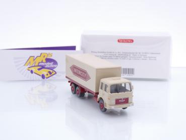 Preview: Wiking 0450 01 # MAN F7 Koffer-LKW Baujahr 1967-72 " Intercity " 1:87