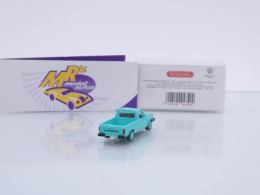 Preview: Wiking 0047 49 # Volkswagen VW Caddy Pritsche Baujahr 1982-92 " mintgrün " 1:87