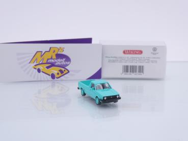 Preview: Wiking 0047 49 # Volkswagen VW Caddy Pritsche Baujahr 1982-92 " mintgrün " 1:87