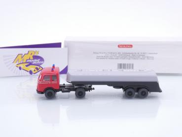 Preview: Wiking 0806 96 # Mercedes-Benz Pullman Tank-Sattelzug Baujahr 1959-63 " Feuerwehr " 1:87