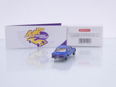 Preview: Wiking 0152 01 # Mercedes Benz 240D W123 Limousine Baujahr 1974-75 " enzianblau " 1:87