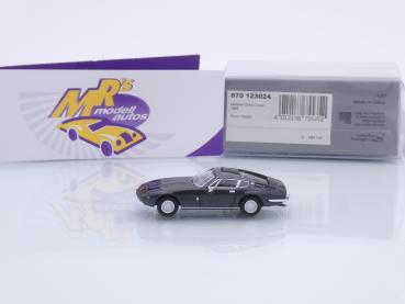 Preview: Minichamps 870123024 # Maserati Ghibli Coupe Baujahr 1969 " graumetallic " 1:87