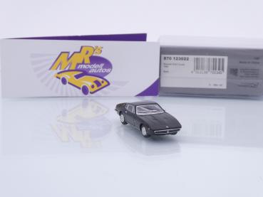 Preview: Minichamps 870123022 # Maserati Ghibli Coupe Baujahr 1969 " schwarz " 1:87