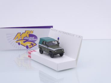 Busch 52121 # UAZ 469 Einsatzwagen geschlossen " Volkspolizei " 1:87