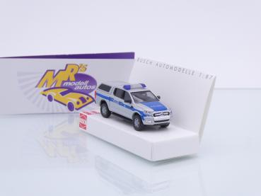 Busch 52830 # Ford Ranger Einsatzwagen " Wasserschutzpolizei Sachsen " 1:87