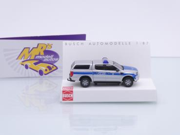 Preview: Busch 52830 # Ford Ranger Einsatzwagen " Wasserschutzpolizei Sachsen " 1:87