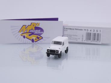 Busch 54351 # Land Rover Defender '90 in " weiß " 1:87