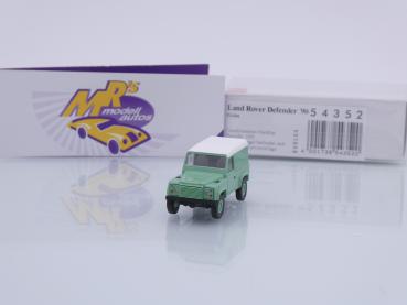 Busch 54352 # Land Rover Defender '90 in " resedagrün-weiß " 1:87