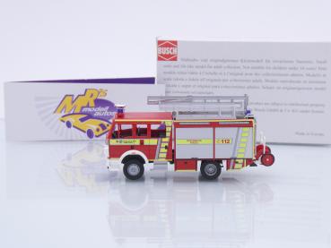 Preview: Busch 43820 # Mercedes-Benz MK94 1224 Einsatzwagen " Feuerwehr Rhede " 1:87