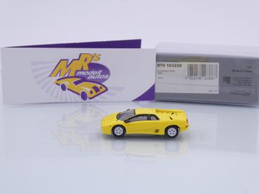 Preview: Minichamps 870103220 # Lamborghini Diablo Baujahr 1994 " gelb " 1:87