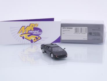Preview: Minichamps 870103222 # Lamborghini Diablo Baujahr 1994 " schwarz " 1:87