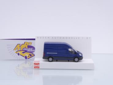 Preview: Busch 54501 # Ford Transit Kastenwagen Baujahr 2014 " dunkelblau " 1:87 FORMNEUHEIT