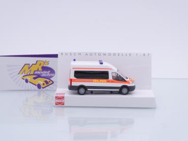 Preview: Busch 54505 # Ford Transit Kasten Einsatzfahrzeug " DLRG " 1:87 FORMNEUHEIT !!