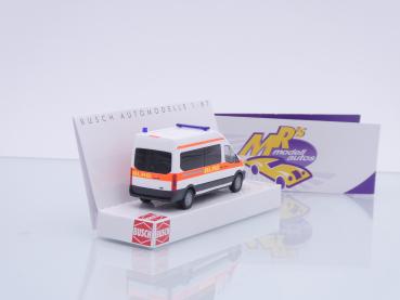 Preview: Busch 54505 # Ford Transit Kasten Einsatzfahrzeug " DLRG " 1:87 FORMNEUHEIT !!