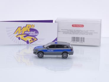 Preview: Wiking 0133 08 # Audi Q7 SUV Baujahr 2005-15 " Polizei Bayern " 1:87