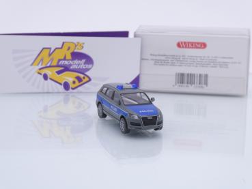 Preview: Wiking 0133 08 # Audi Q7 SUV Baujahr 2005-15 " Polizei Bayern " 1:87