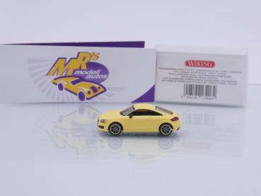 Preview: Wiking 0134 06 # Audi TT Coupe Baujahr 2006-14 " sonnenblumengelb " 1:87