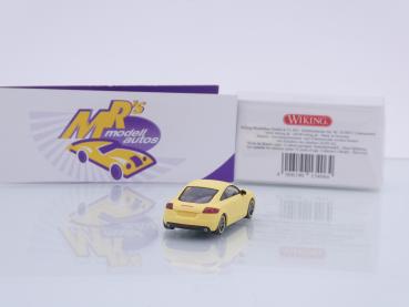 Preview: Wiking 0134 06 # Audi TT Coupe Baujahr 2006-14 " sonnenblumengelb " 1:87