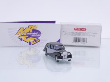 Preview: Wiking 0838 04 # Rolls Royce Silver Wraith Baujahr 1946-59 " schwarz-grau " 1:87