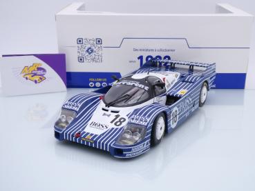 Solido S1805507 # Porsche 956 LH #18 7th 24h Le Mans 1983 " Obermaier Racing " 1:18