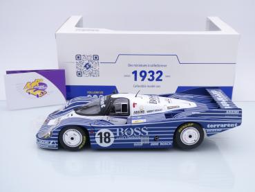 Preview: Solido S1805507 # Porsche 956 LH #18 7th 24h Le Mans 1983 " Obermaier Racing " 1:18