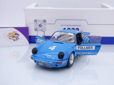 Preview: Solido S1810702 # Porsche 911 3,0 RSR #4 IROC Riverside 1974 " George Follmer " 1:18