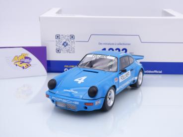 Solido S1810702 # Porsche 911 3,0 RSR #4 IROC Riverside 1974 " George Follmer " 1:18