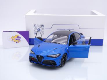 Preview: Solido S1806906 # Alfa Romeo Giulia GTA Baujahr 2022 " blaumetallic " 1:18
