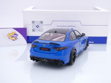 Preview: Solido S1806906 # Alfa Romeo Giulia GTA Baujahr 2022 " blaumetallic " 1:18