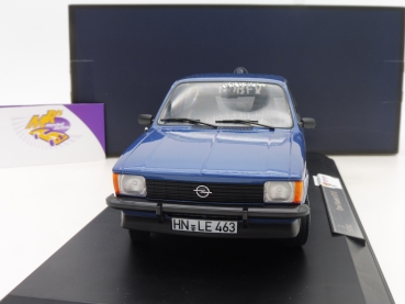 Preview: Norev 183652 # OPEL Kadett GT/E C-Coupe Baujahr 1977 " dunkelblau-metallic " 1:18