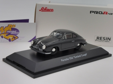 Schuco Pro.R 08799 # Porsche 356 " Gmünd Coupe " Baujahr 1948 in " schwarz " 1:43