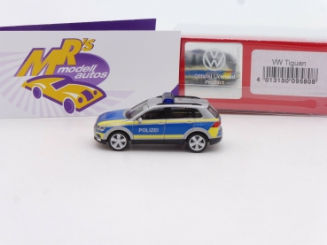 Preview: Herpa 095808 # Volkswagen Tiguan Einsatzfahrzeug " Polizei Goslar " 1:87