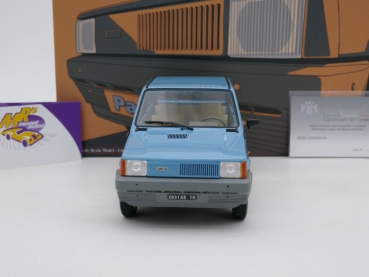 Preview: Laudoracing LM132A2-2 # Fiat Panda 30-45 Baujahr 1980 " azzuro bahia " 1:18