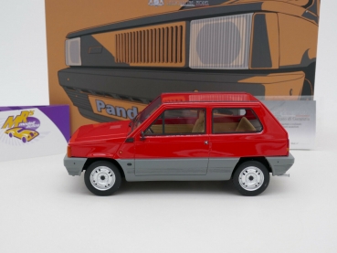 Preview: Laudoracing LM132A4-4 # Fiat Panda 30-45 Baujahr 1980 " rosso siam " 1:18