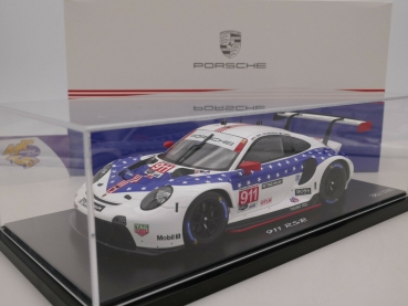Preview: Spark WAP0210130N0FW # Porsche 911 RSR Nr.911 Sieger 12h Sebring 2020 " USA " 1:18